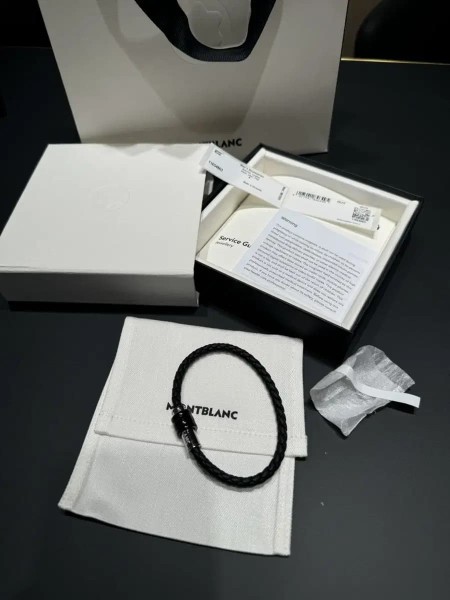 몽블랑 팔찌 레더, 마그네틱, 11654863 브레이술릿